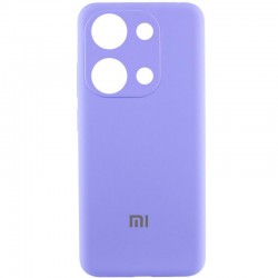 Чохол Silicone Cover Lakshmi Full Camera (AAA) with Logo для Xiaomi Redmi Note 13 4G  Бузковий / Dasheen - 00000072777_7