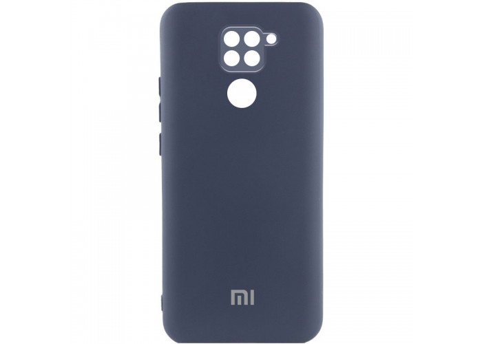 Чохол Silicone Cover Lakshmi Full Camera (AAA) with Logo для Xiaomi Redmi Note 9 / Redmi 10X