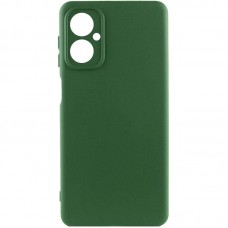 Чохол Silicone Cover Lakshmi Full Camera (AA) для Motorola Moto G55 5G  Зелений / Dark green - 00000076359_3