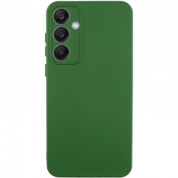 Чохол Silicone Cover Lakshmi Full Camera (AA) для Samsung Galaxy S24 FE  Зелений / Dark green - 00000073665_3