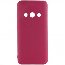 Чохол Silicone Cover Lakshmi Full Camera (AA) для Xiaomi Redmi A3  Бордовий / Marsala - 00000072921_1