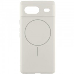 Чохол Silicone Cover Lakshmi Full Camera (AA) with MagFit для Google Pixel 7  Білий / White - 00000078219_7