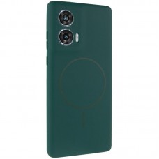 Чохол Silicone Cover Lakshmi Full Camera (AA) with MagFit для Motorola Edge 50 Fusion  Зелений / Dark green - 00000080423_2