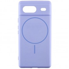 Чохол Silicone Cover Lakshmi Full Camera (AA) with MagFit для Google Pixel 7  Бузковий / Dasheen - 00000078219_2