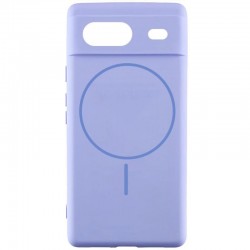 Чохол Silicone Cover Lakshmi Full Camera (AA) with MagFit для Google Pixel 7  Бузковий / Dasheen - 00000078219_2