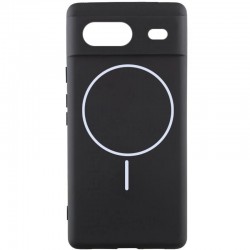 Чохол Silicone Cover Lakshmi Full Camera (AA) with MagFit для Google Pixel 7  Чорний / Black - 00000078219_4