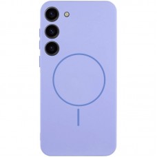 Чохол Silicone Cover Lakshmi Full Camera (AA) with MagFit для Samsung Galaxy S23  Бузковий / Dasheen - 00000078233_6