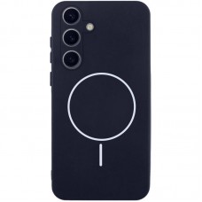 Чохол Silicone Cover Lakshmi Full Camera (AA) with Magnetic Fit для Samsung Galaxy S25 FE  Темно-синій / Midnight blue - 00000082446_9