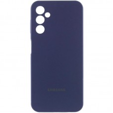 Чохол Silicone Cover Lakshmi Full Camera (AA) with logo для Samsung Galaxy A26 5G  Синій / Midnight blue - 00000078179_5