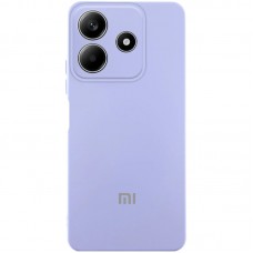 Чохол Silicone Cover Lakshmi Full Camera (AA) with logo для Xiaomi Redmi Note 14 5G  Бузковий / Dasheen - 00000078200_6