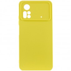 Чохол Silicone Cover Lakshmi Full Camera (A) для Xiaomi Poco X4 Pro 5G  Жовтий / Flash - 00000054933_2