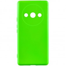 Чохол Silicone Cover Lakshmi Full Camera (A) для Xiaomi Redmi A3  Салатовий / Neon Green - 00000069668_9