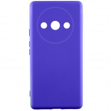 Чохол Silicone Cover Lakshmi Full Camera (A) для Xiaomi Redmi A3  Синій / Iris - 00000069668_10