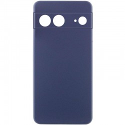 Чохол Silicone Cover Ummi Lakshmi Full Camera (AA) для Google Pixel 7  Синій / Midnight Blue - 00000081051_3