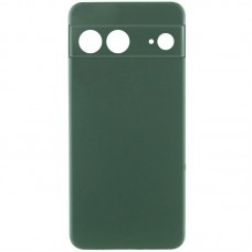 Чохол Silicone Cover Ummi Lakshmi Full Camera (AA) для Google Pixel 7  Зелений / Dark green - 00000081051_5