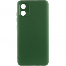 Чохол Silicone Cover Ummi Lakshmi Full Camera (AA) для Motorola Moto E13  Зелений / Dark green - 00000086351_3