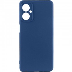 Чохол Silicone Cover Ummi Lakshmi Full Camera (AA) для Motorola Moto G14  Синій / Navy Blue - 00000086352_9