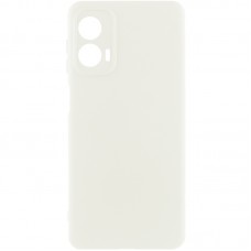 Чохол Silicone Cover Ummi Lakshmi Full Camera (AA) для Motorola Moto G24  Білий / White - 00000086350_1