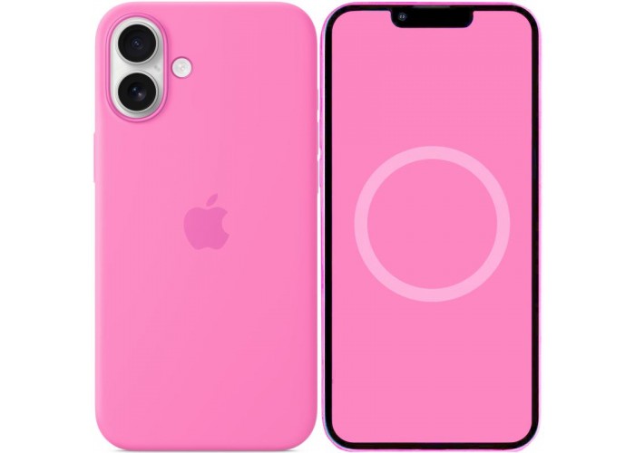 Чохол Silicone case (AAA) with Magsafe and Animation (button) для Apple iPhone 16 (6.1
