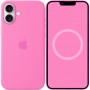 Чохол Silicone case (AAA) with Magsafe and Animation (button) для Apple iPhone 16 (6.1
