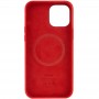 Чохол Silicone case (AAA) with Magsafe and Animation для Apple iPhone 12 Pro / 12 (6.1