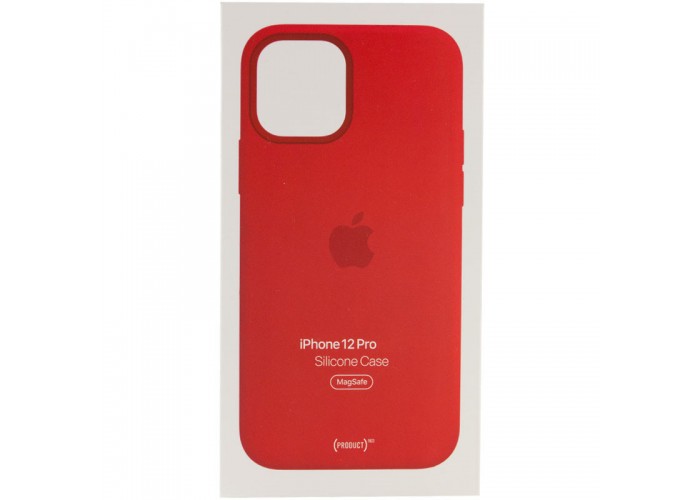 Чохол Silicone case (AAA) with Magsafe and Animation для Apple iPhone 12 Pro / 12 (6.1