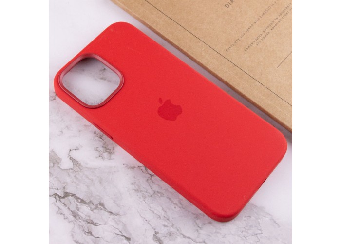 Чохол Silicone case (AAA) with Magsafe and Animation для Apple iPhone 12 Pro / 12 (6.1