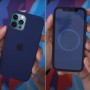Чохол Silicone case (AAA) with Magsafe and Animation для Apple iPhone 12 Pro / 12 (6.1
