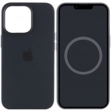 Чохол Silicone case (AAA) with Magsafe and Animation для Apple iPhone 13 Pro Max (6.7")  Чорний / Midnight - 00000051655_8