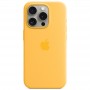Чохол Silicone case (AAA) with Magsafe and Animation для Apple iPhone 15 Pro Max (6.7
