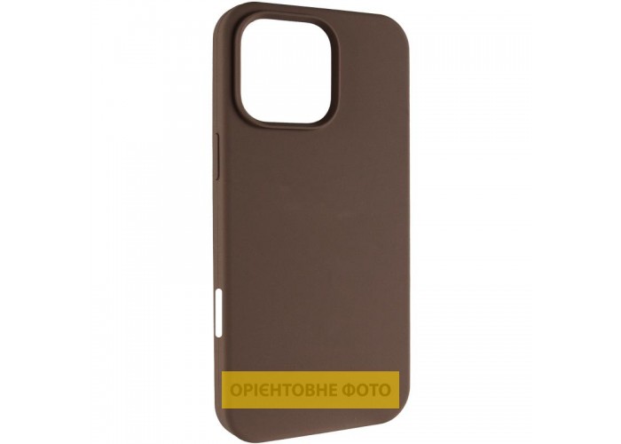 Чохол Silicone Case (AA) NO LOGO with MagSafe для Apple iPhone 17 Pro (6.3