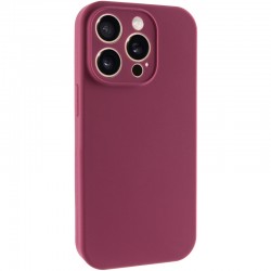 Чохол Silk Full Camera (AA) NO LOGO with Magnetic Fit для Apple iPhone 15 Pro (6.1")  Бордовий / Plum - 00000088897_14