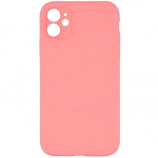 Чохол Silk Full Camera Protective (AA) NO LOGO для Apple iPhone 12 (6.1")  Коралловый / Pink Orange - 00000070224_47