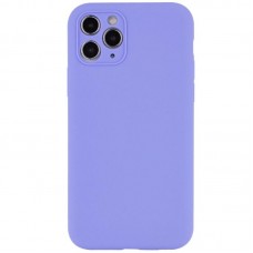 Чохол Silicone Case Full Camera Protective (AA) NO LOGO для Apple iPhone 12 Pro (6.1")  Бузковий / Dasheen - 00000070225_27