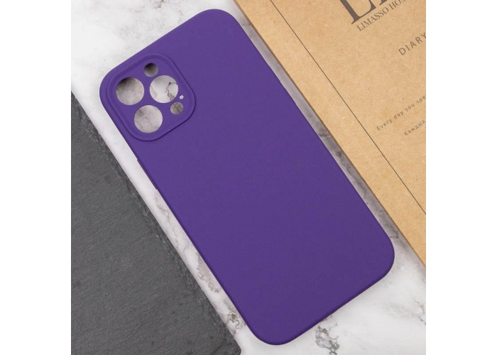 Чохол Silk Full Camera Protective (AA) NO LOGO для Apple iPhone 12 Pro Max (6.7