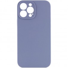 Чохол Silk Full Camera Protective (AA) NO LOGO для Apple iPhone 13 Pro (6.1")  Сірий / Lavender Gray - 00000070228_23
