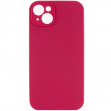 Чохол Silk Full Camera Protective (AA) NO LOGO для Apple iPhone 14 (6.1")  Червоний / Rose Red - 00000070230_13