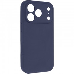 Чохол Silk Full Camera Protective (AA) NO LOGO для Apple iPhone 17 Pro (6.3")  Темно-синій / Midnight blue - 00000083806_33