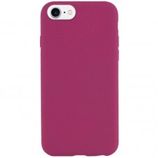 Чохол Silicone Case Full Protective (AA) NO LOGO для Apple iPhone SE (2020)  Бордовий / Maroon - 00000072444_6