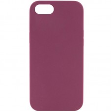 Чохол Silk Full Protective (AA) NO LOGO для Apple iPhone SE (2020) / 7 / 8 (4.7")  Бордовий / Plum - 00000072444_7