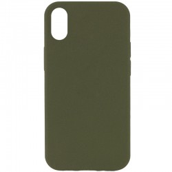 Чохол Silk Full Protective (AA) NO LOGO для Apple iPhone XR (6.1")  Зелений / Dark Olive - 00000072441_14