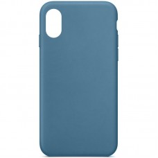 Чохол Silicone Case Full Protective (AA) NO LOGO для Apple iPhone XS Max (6.5")  Синій / Blue Jay - 00000072443_31