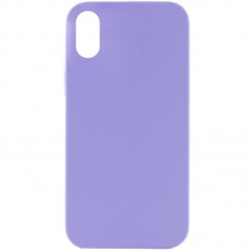 Чохол Silicone Case Full Protective (AA) NO LOGO для Apple iPhone XS Max (6.5")  Бузковий / Dasheen - 00000072443_34
