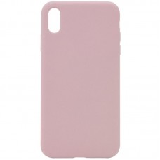 Чохол Silk Full Protective (AA) NO LOGO для Apple iPhone X / XS (5.8")  Рожевий / Pink Sand - 00000072439_28