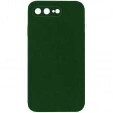 Чохол Silicone Case Square Full Camera Protective (AA) NOLOGO для Apple iPhone 7 plus/8 plus (5.5")  Зелений / Army green - 00000072150_8