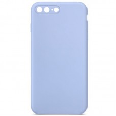 Чохол Silicone Case Square Full Camera Protective (AA) NOLOGO для Apple iPhone 7 plus/8 plus (5.5")  Блакитний / Lilac Blue - 00000072150_5