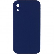 Чохол Silk Square Full Camera Protective (AA) NO LOGO для Apple iPhone XR (6.1")  Темно-синій / Midnight blue - 00000072153_24