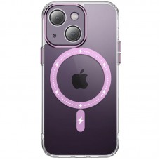 Чохол TPU+PC Colorful with MagSafe для Apple iPhone 14 (6.1")  Pink - 00000065146_4
