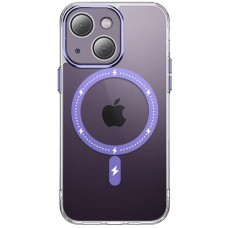 Чохол TPU+PC Colorful with MagSafe для Apple iPhone 14 (6.1")  Purple - 00000065146_5