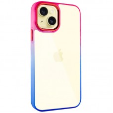 Чохол TPU+PC Fresh sip series для Apple iPhone 14 (6.1")  Синій / Рожевий - 00000055598_6